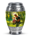 Father & Kids Large & Small Cremation Urns For Human Ashes