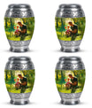 Father & Kids Large & Small Cremation Urns For Human Ashes