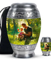 Father & Kids Large & Small Cremation Urns For Human Ashes