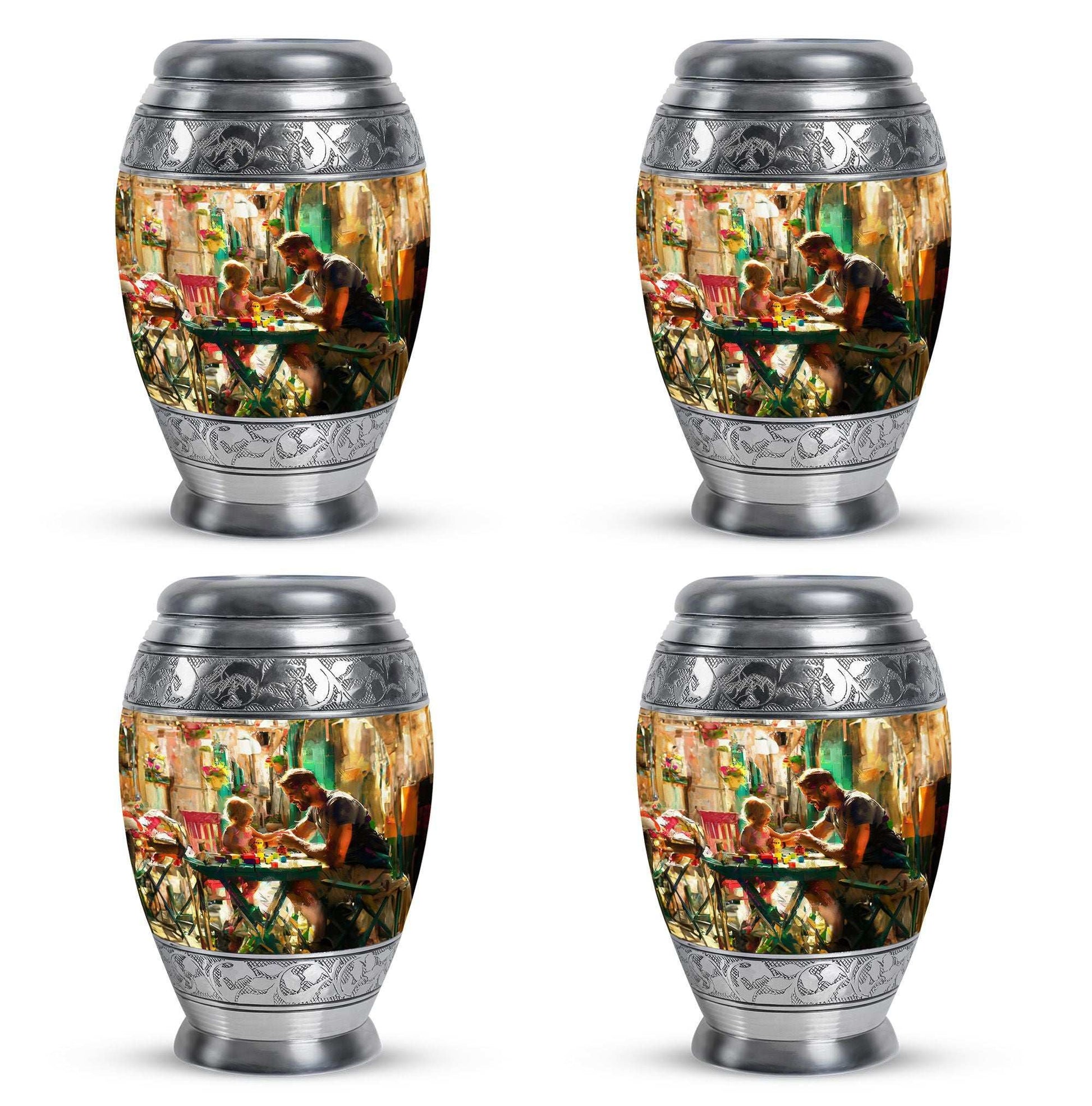 Father Urn For Dad - Large & Small Cremation Urns For Human Ashes