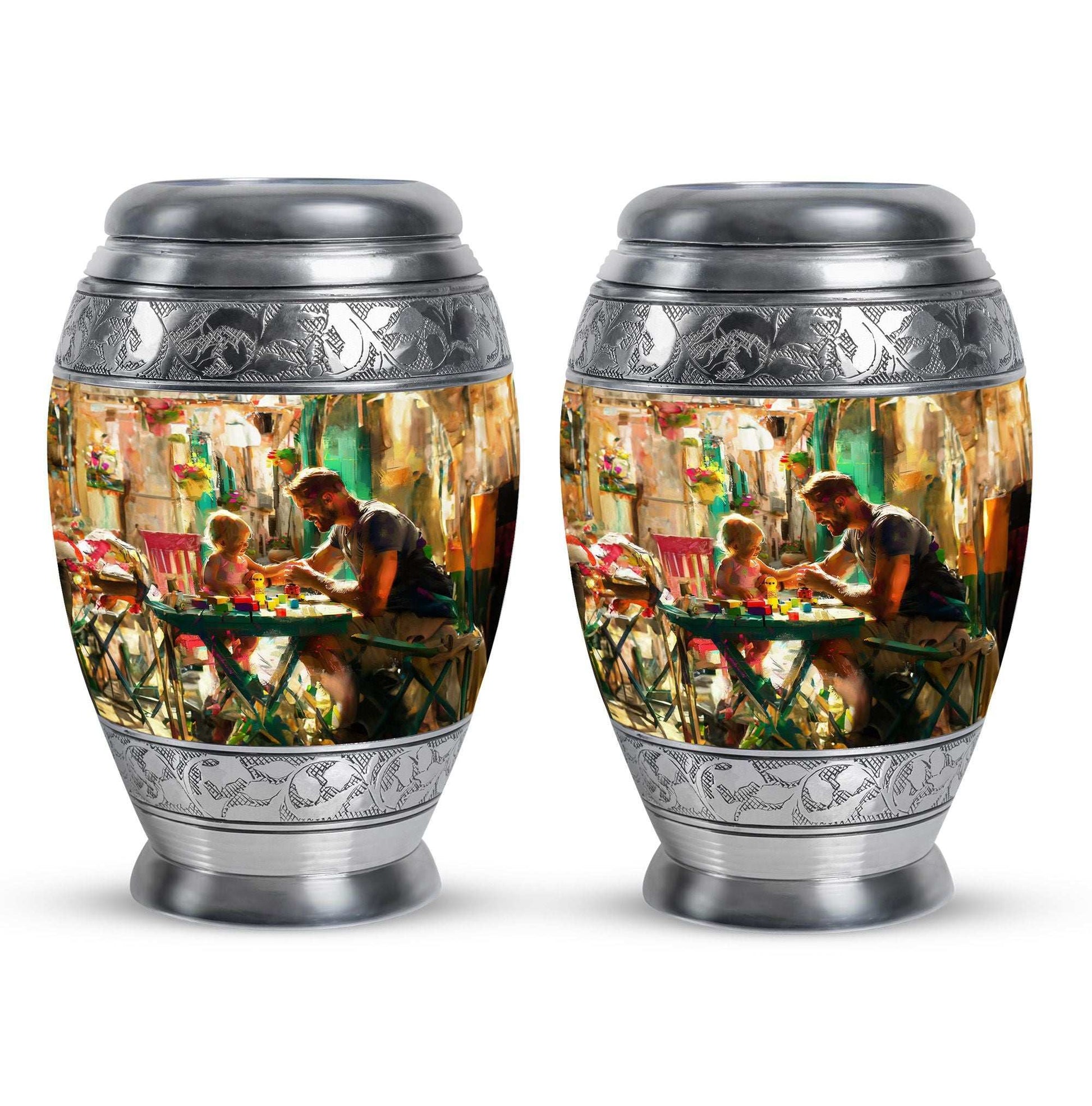 Father Urn For Dad - Large & Small Cremation Urns For Human Ashes
