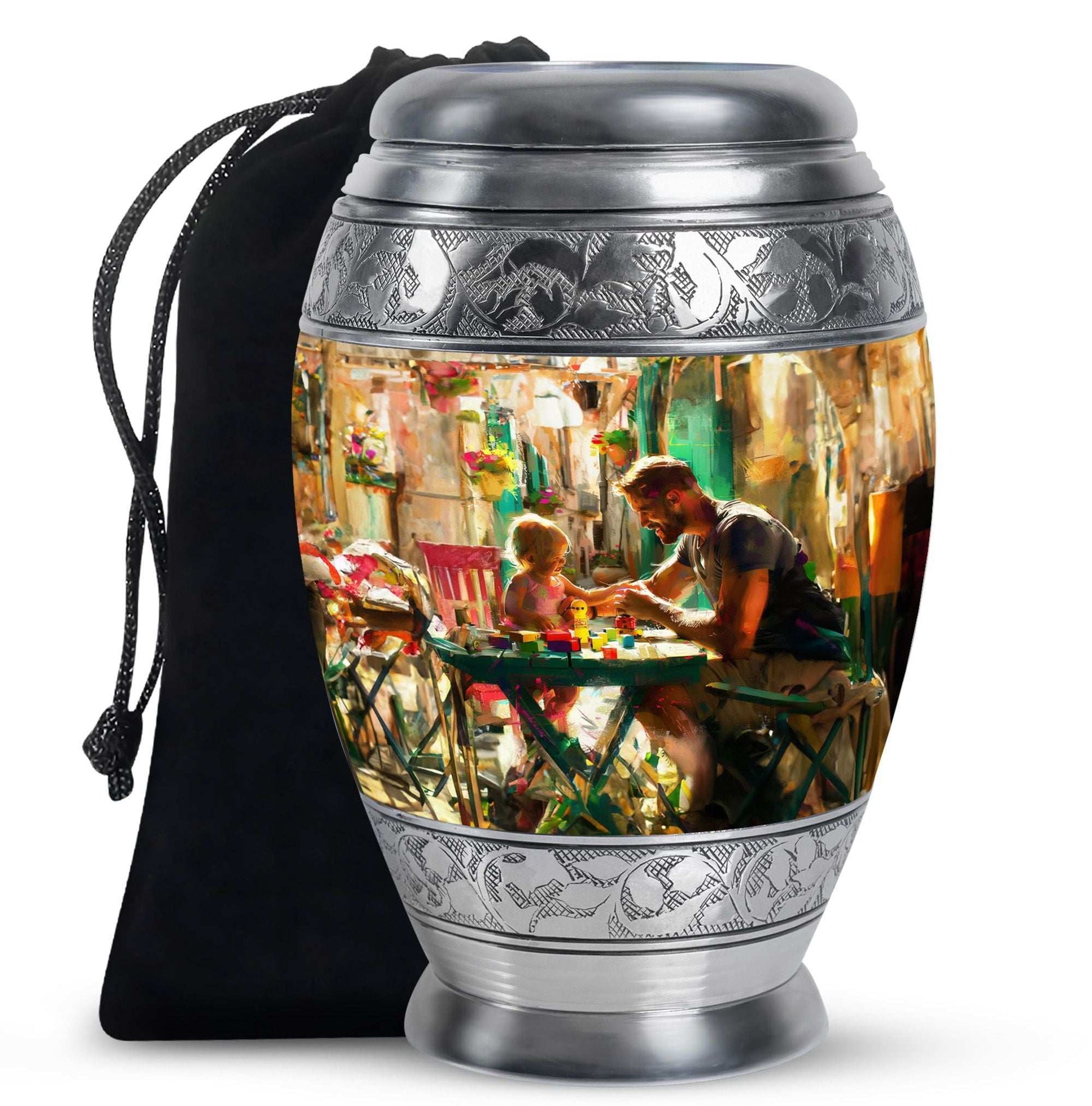 Father Urn For Dad - Large & Small Cremation Urns For Human Ashes