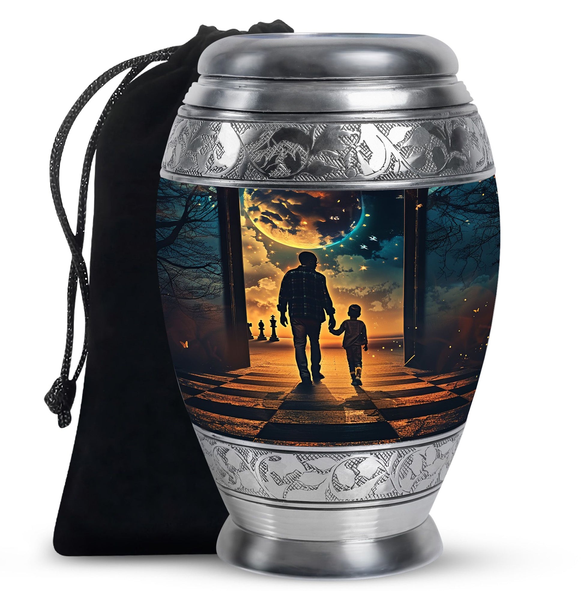 Father Urn For Ashes Adult Male Small Funeral, Ashes Urn For Ashes