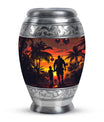 Father and Son Cremation Urns For Human Ashes - Sunset Funeral Urn