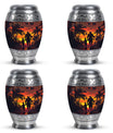 Father and Son Cremation Urns For Human Ashes - Sunset Funeral Urn
