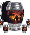 Father and Son Cremation Urns For Human Ashes - Sunset Funeral Urn