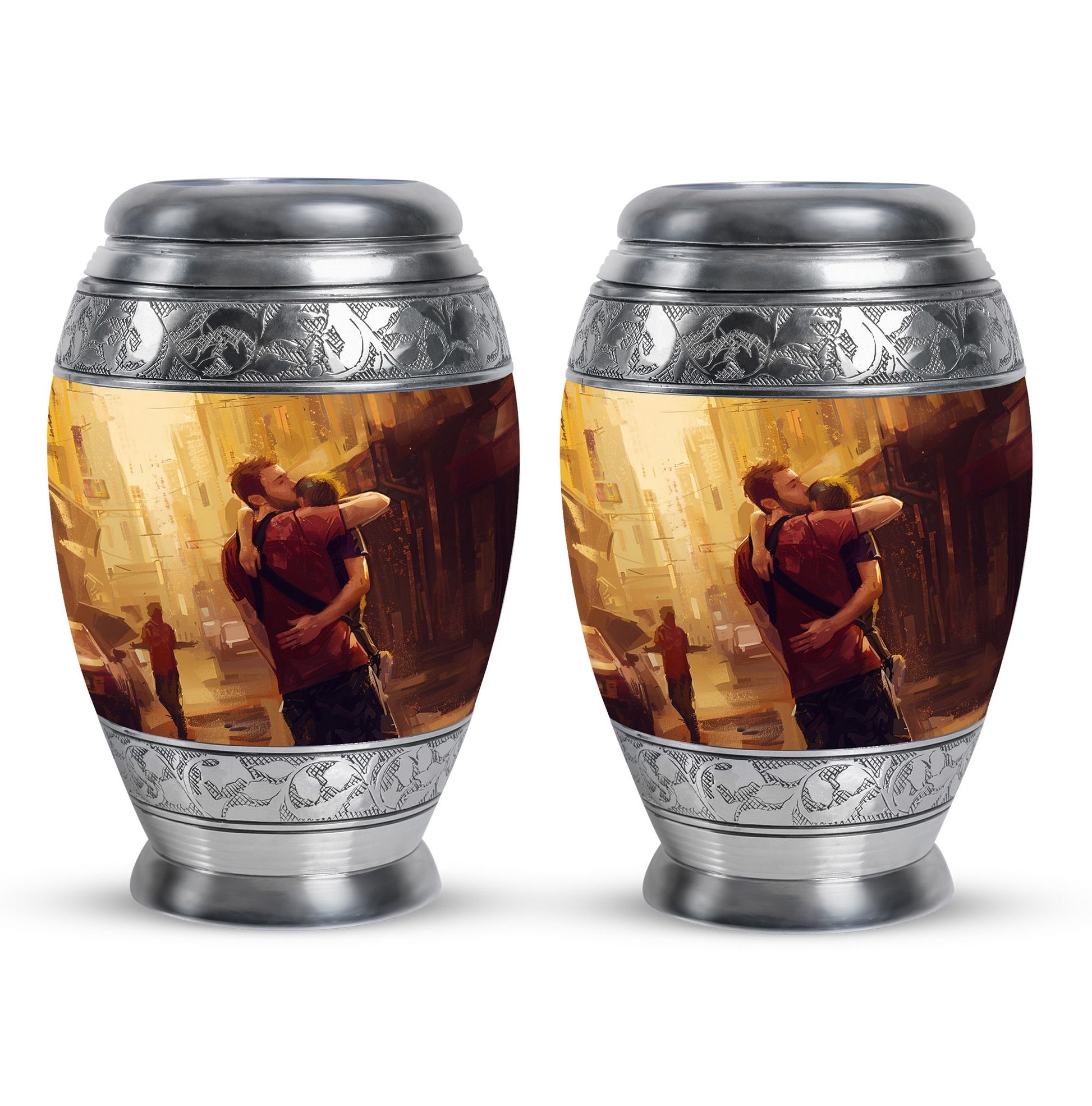 Father Cremation Urns For Large Human Ashes - Large Urn For Dad