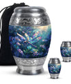 Cosmic Dragonfly Cremation Urns For Human Ashes - Mini Urn For Ashes