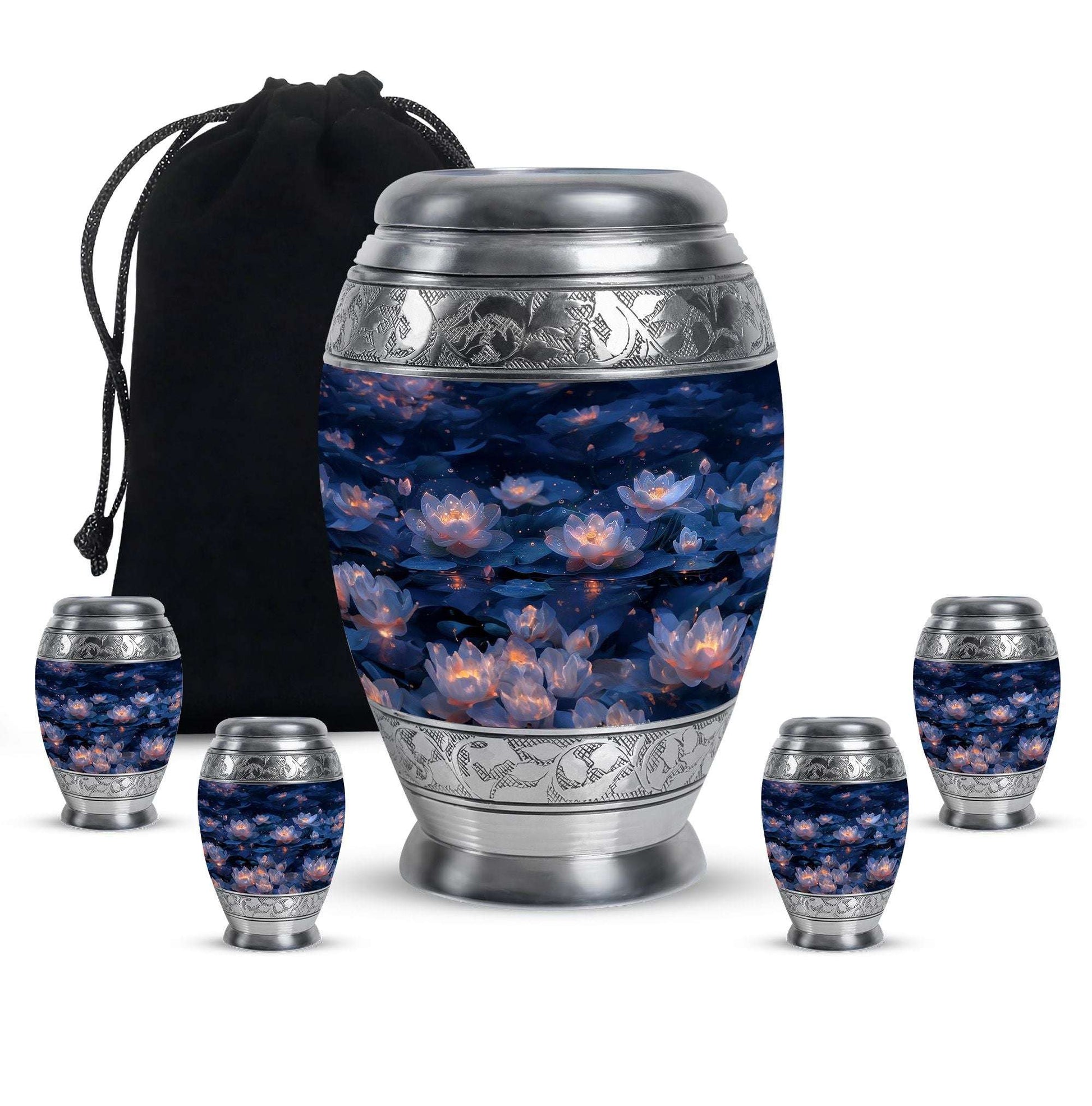 Lotus Cremation Urns For Human Ashes - Urn For Women & Men