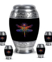 Cosmic Dragonfly Cremation Urns For Human Ashes - Urn For Men & Women