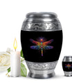 Cosmic Dragonfly Cremation Urns For Human Ashes - Urn For Men & Women