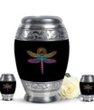 Cosmic Dragonfly Urns For Men Funeral, Ashes Memorial Urn