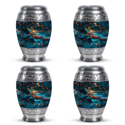 Personalized Dragonfly Cremation Urn for Human Ashes - 10-inch, 200 cu in - Yatskia
