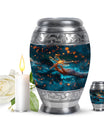 Cosmic Dragonfly Cremains Containers Funeral, Ashes Urn For Ashes