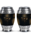 Cosmic Dragonfly Memorial Urn Funeral, Ashes Cremation Urn