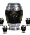Cosmic Dragonfly Memorial Urn Funeral, Ashes Cremation Urn