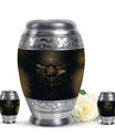 Cosmic Dragonfly Memorial Urn Funeral, Ashes Cremation Urn