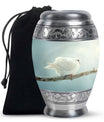 Dove Personalized Urn Funeral, Ashes Memorial Urn
