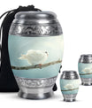 Dove Personalized Urn Funeral, Ashes Memorial Urn