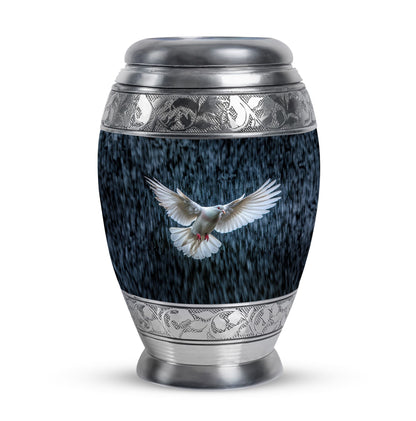 Personalized Bird Cremation Urn for Human Ashes - 10-inch, 200 cu in - Yatskia