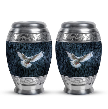 Personalized Bird Cremation Urn for Human Ashes - 10-inch, 200 cu in - Yatskia