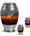 Elephant Family Unique Urns Funeral, Ashes Memorial Urn
