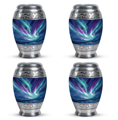 Northern Lights Funeral Urns For Ashes - Cremation Urn For Human