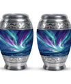 Northern Lights Funeral Urns For Ashes - Cremation Urn For Human