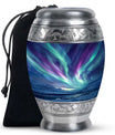 Northern Lights Funeral Urns For Ashes - Cremation Urn For Human