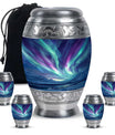 Northern Lights Funeral Urns For Ashes - Cremation Urn For Human