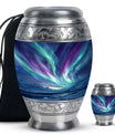 Northern Lights Funeral Urns For Ashes - Cremation Urn For Human