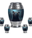Bear Mini Urn For Ashes Adult Male Funeral, Ashes Cremation Urn