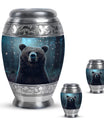 Bear Mini Urn For Ashes Adult Male Funeral, Ashes Cremation Urn