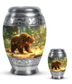 Bear Cremation Urns For Burial Funeral, Ashes Memorial Urn