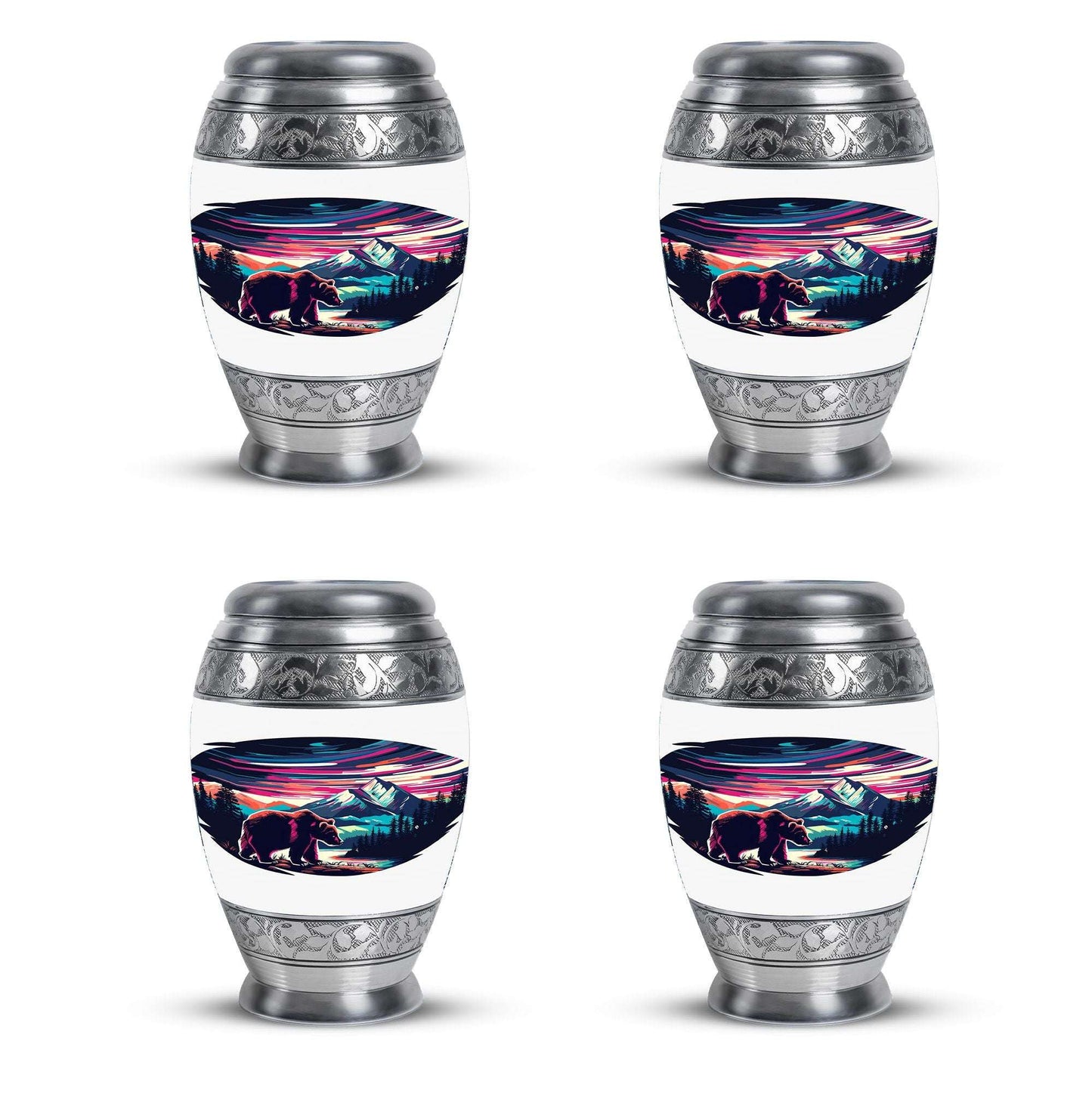 Bear Cremation Urns For Large Human Ashes - Urns For Adult Male