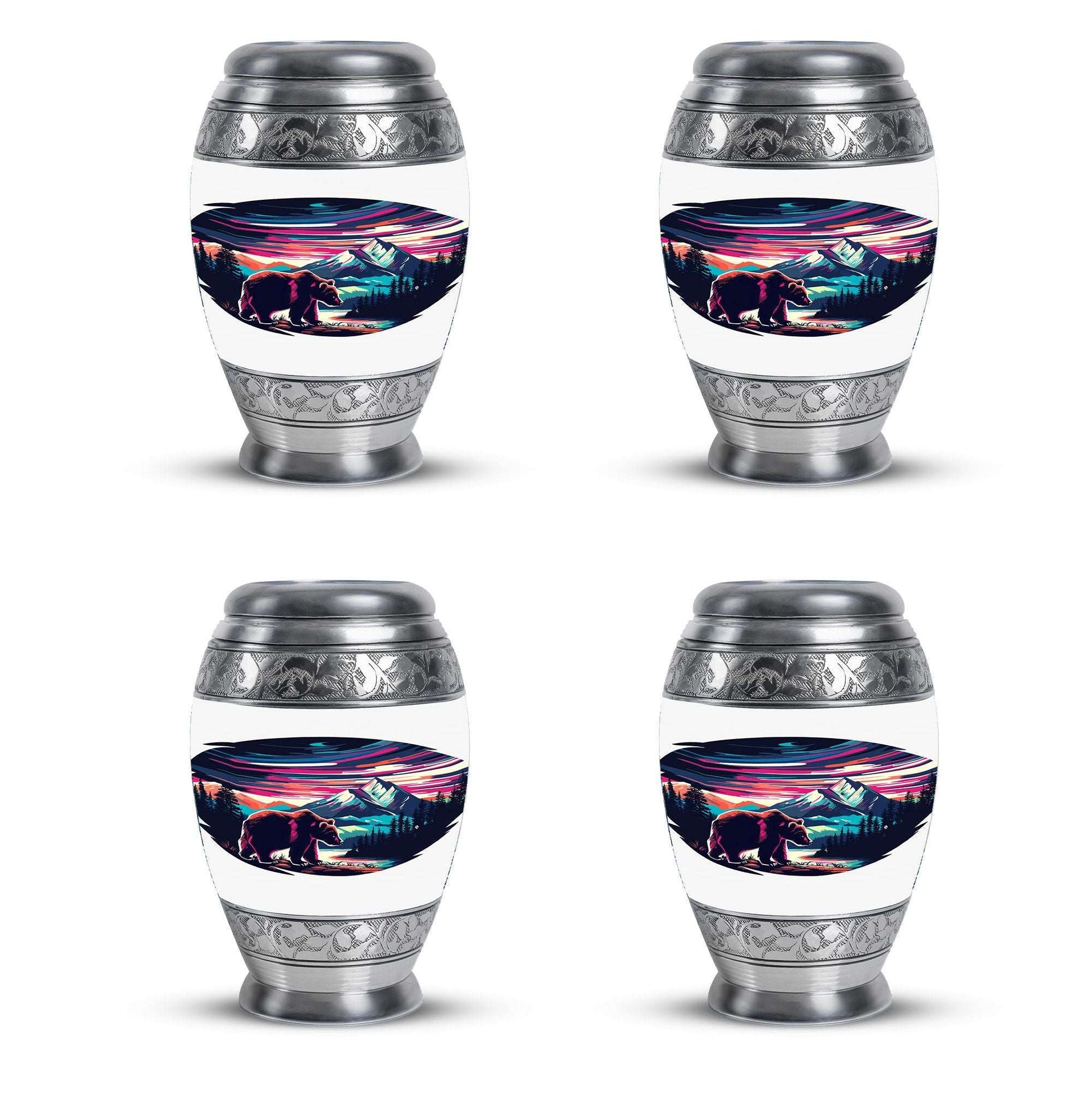 Bear Cremation Urns For Large Human Ashes - Urns For Adult Male