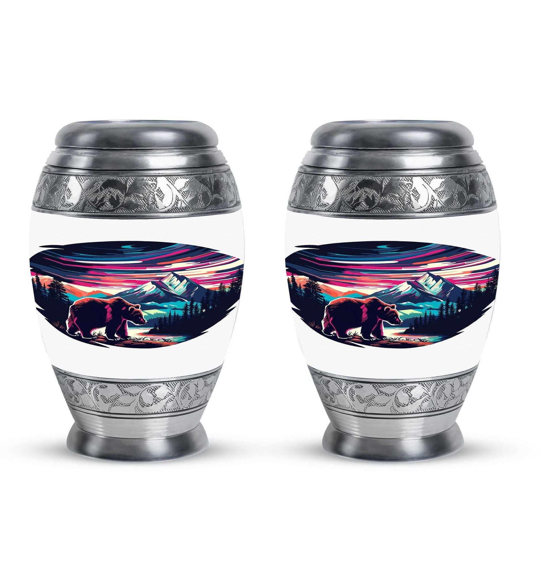 Bear Cremation Urns For Large Human Ashes - Urns For Adult Male