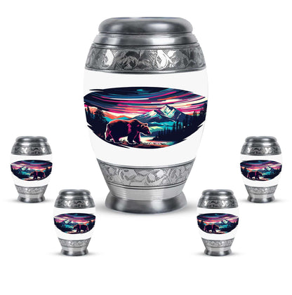 Bear Cremation Urns For Large Human Ashes - Urns For Adult Male