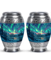 Northern Lights Custom Urns Funeral, Ashes Cremation Urn