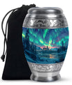 Northern Lights Custom Urns Funeral, Ashes Cremation Urn