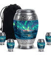 Northern Lights Custom Urns Funeral, Ashes Cremation Urn