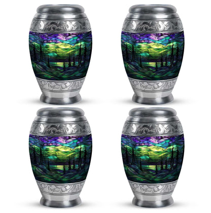 Northern Lights Urn For Human Ashes - Adult Urns For Men & Women