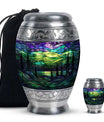 Northern Lights Urn For Human Ashes - Adult Urns For Men & Women