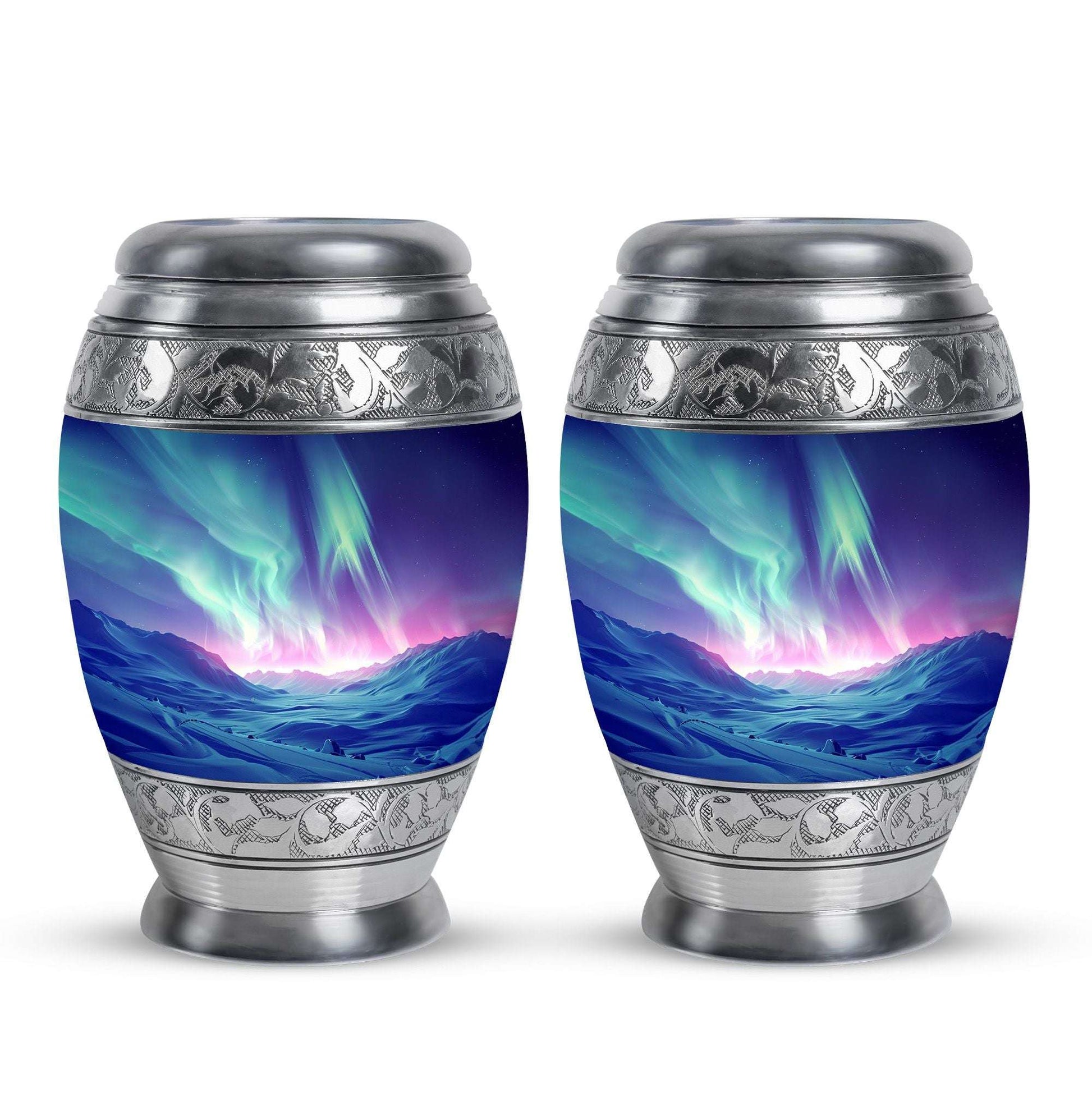 Northern Lights Cremation Urns For Ashes - Adult Urns For Men & Women