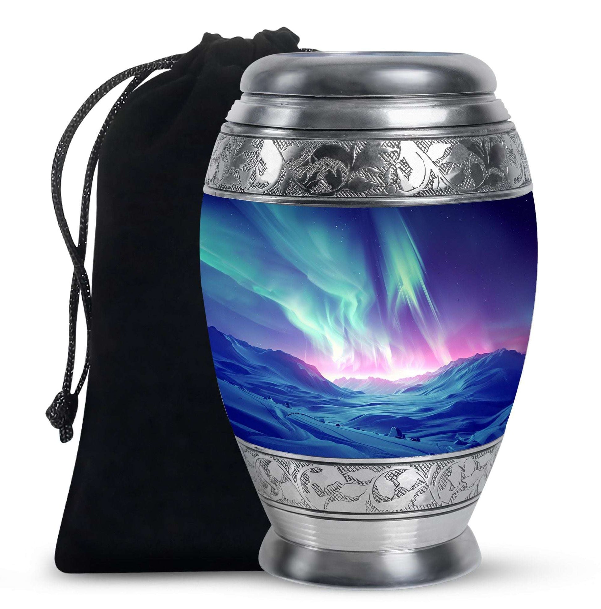 Northern Lights Cremation Urns For Ashes - Adult Urns For Men & Women