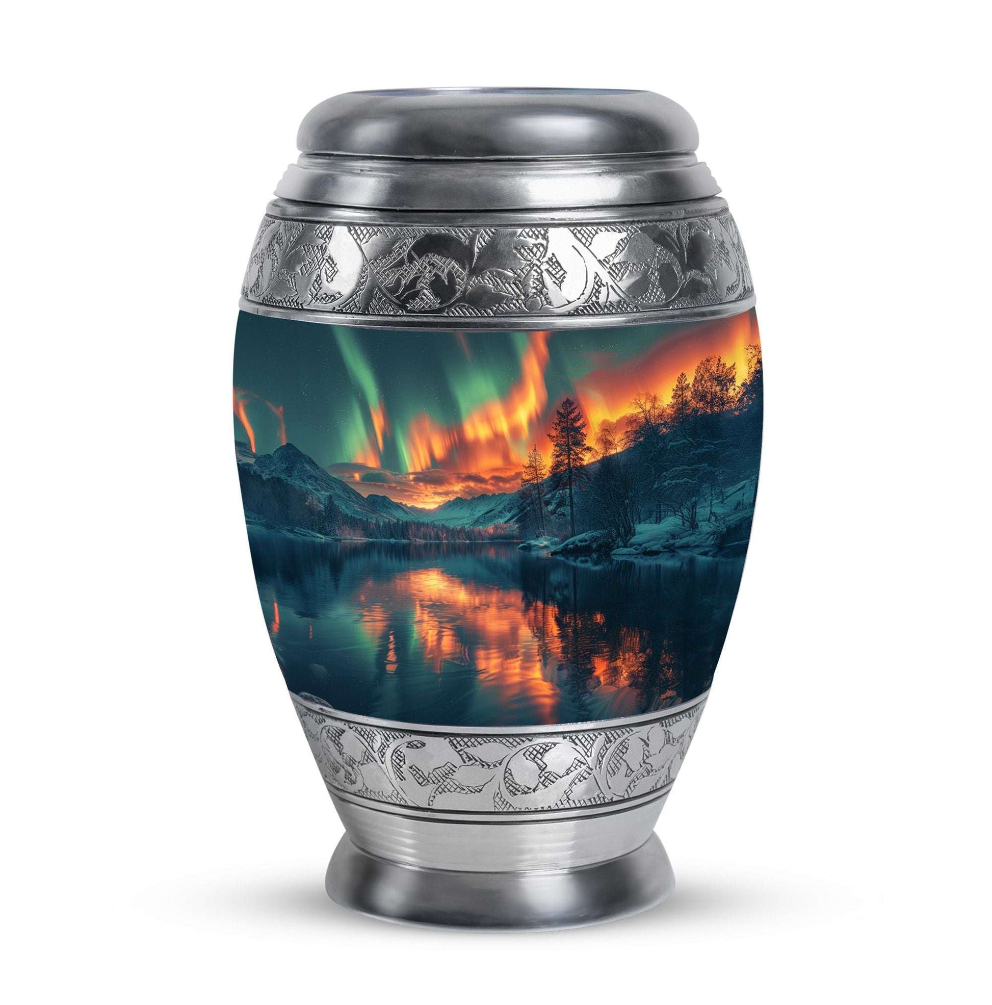 Northern Lights Cremation Keepsake Urns For Ashes - Cremation Urn Human