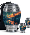 Northern Lights Cremation Keepsake Urns For Ashes - Cremation Urn Human