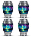 Northern Lights Cremation Urns For Human Ashes - Urn Keepsake Set