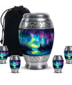 Northern Lights Cremation Urns For Human Ashes - Urn Keepsake Set