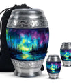 Northern Lights Cremation Urns For Human Ashes - Urn Keepsake Set